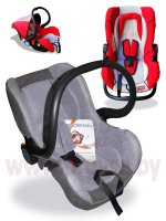 Автокресло детское сиденье-люлька EuroBaby Capri (0-13 кг)