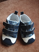 пинетки-ботиночки, д/м, размер 13 (по стельке 12 см)