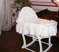 Кроватка-люлька Мothercare (белая)
