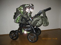 Детская коляска BebyMerc модель "Olimp"